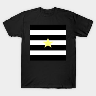 Strips - yellow star T-Shirt